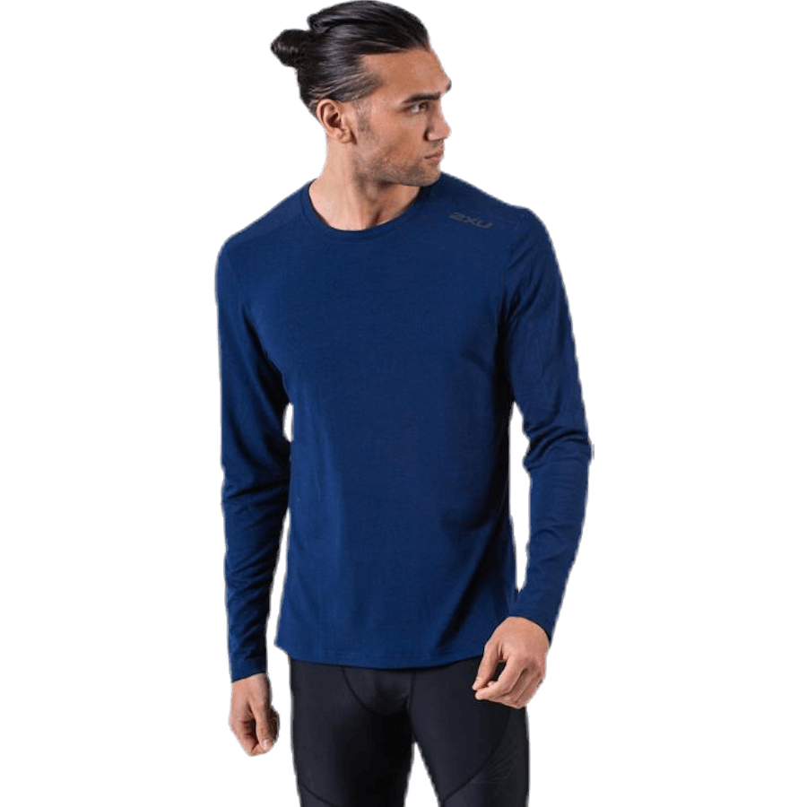 HEAT L/S Tee Blue