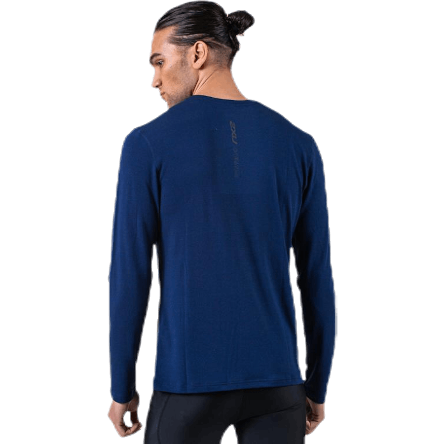 HEAT L/S Tee Blue