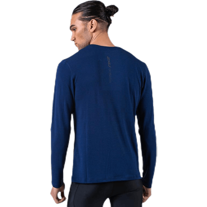 HEAT L/S Tee Blue