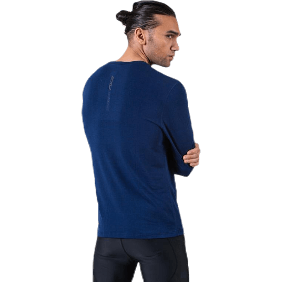 HEAT L/S Tee Blue