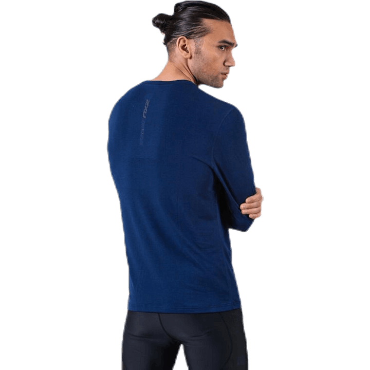 HEAT L/S Tee Blue