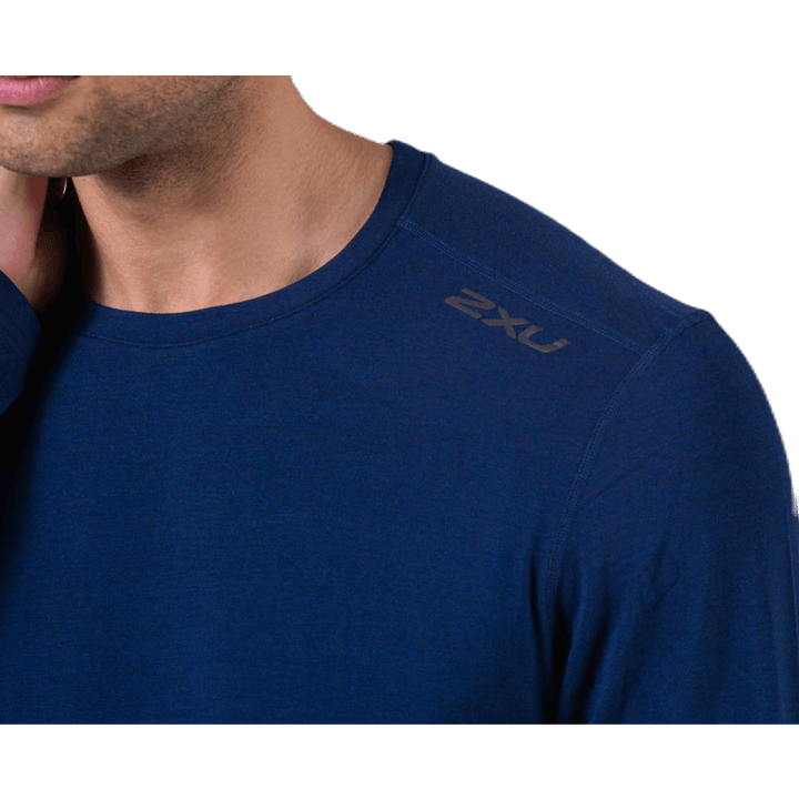HEAT L/S Tee Blue