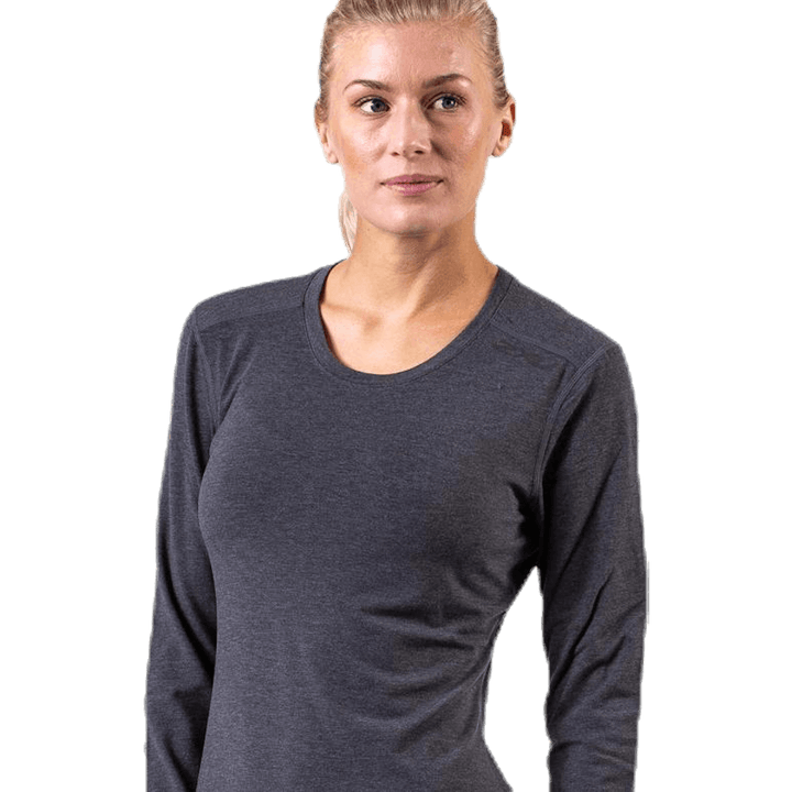HEAT L/S Tee Grey