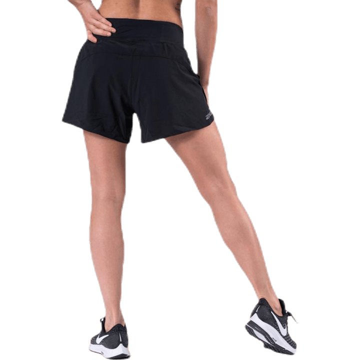 XVENT 4" Short (w brief) Black/Silver
