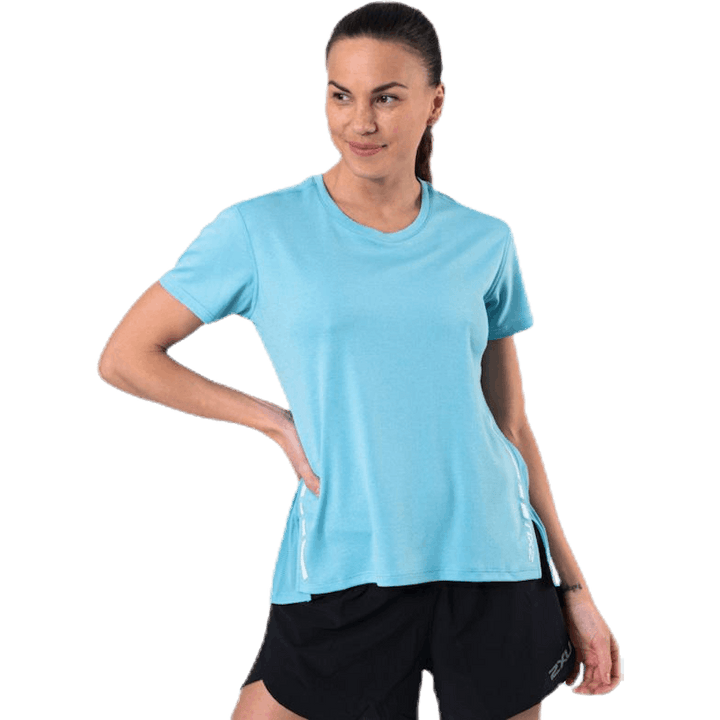 T-shirt XVENT G2 SS bleu/blanc