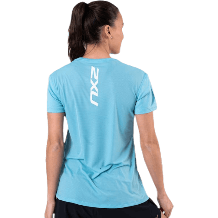 T-shirt XVENT G2 SS bleu/blanc