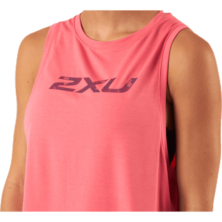 Contender Crop Tank-W Pink