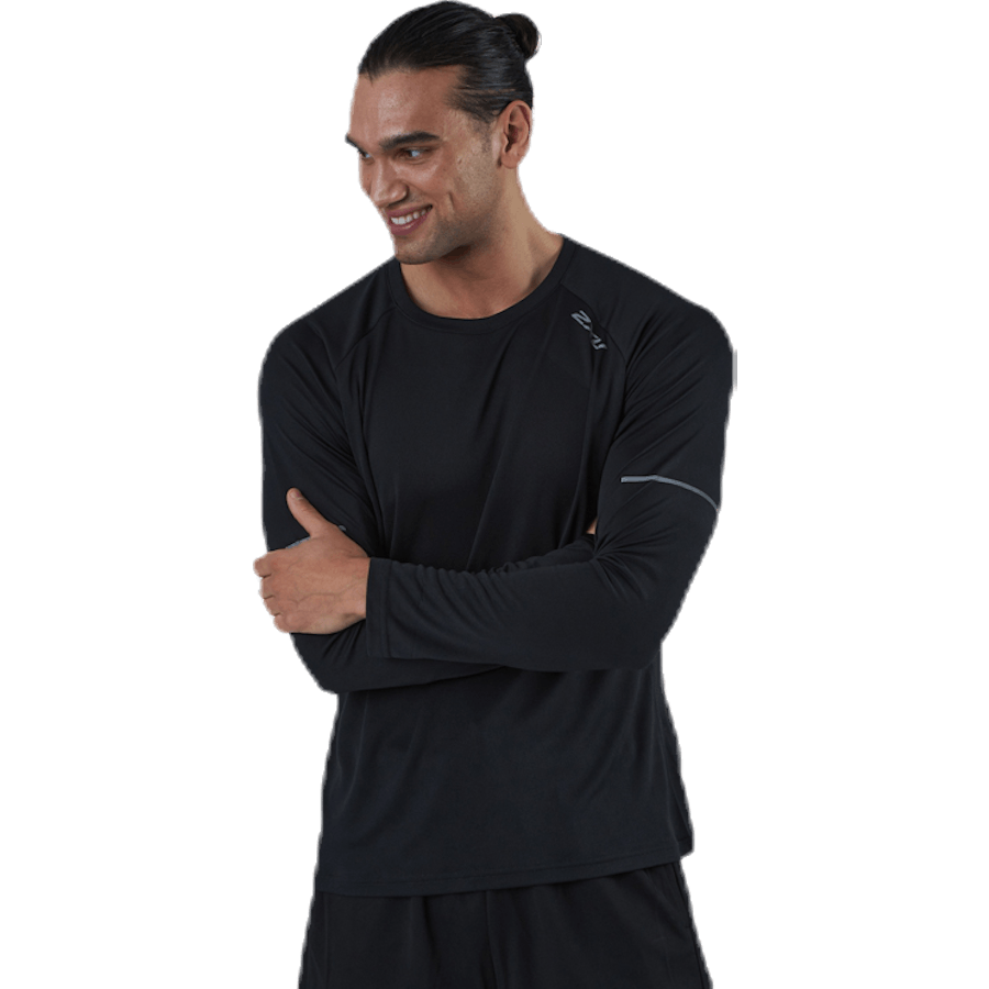 XVENT G2 L/S Top Black/Silver