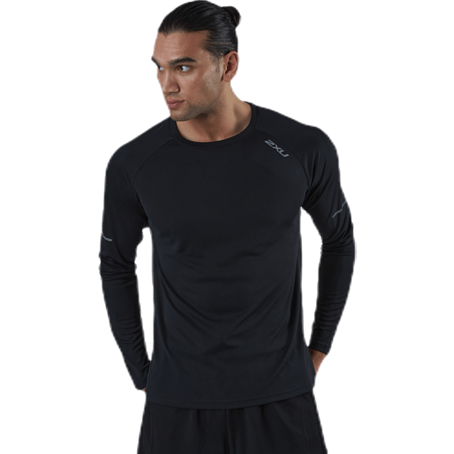 XVENT G2 L/S Top Black/Silver