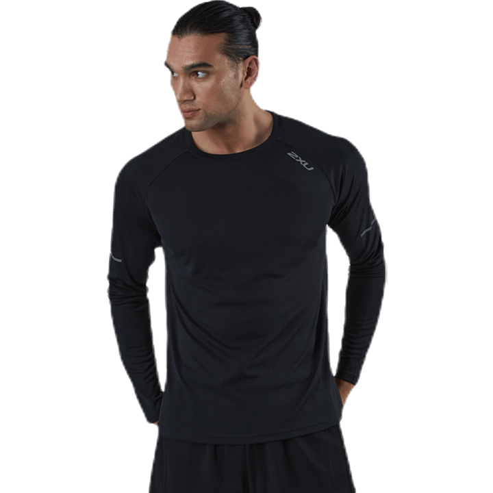 XVENT G2 L/S Top Black/Silver