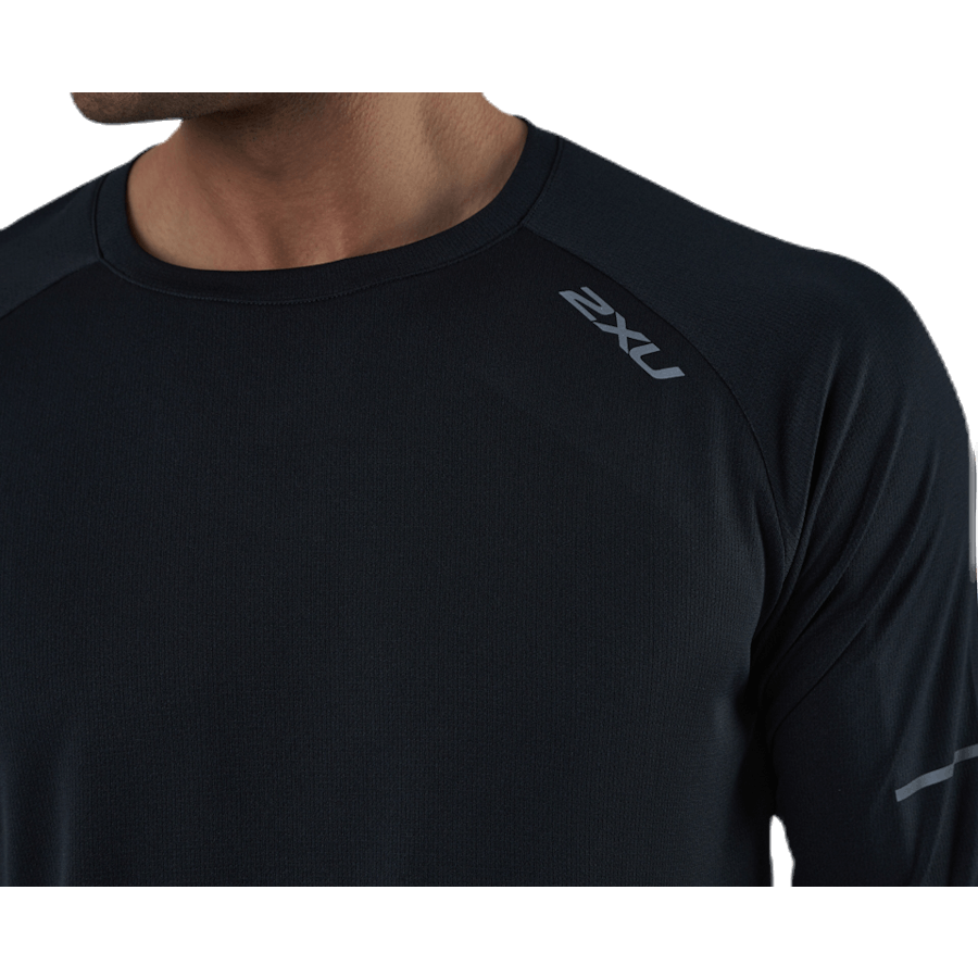 XVENT G2 L/S Top Black/Silver