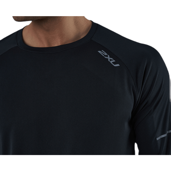 XVENT G2 L/S Top Black/Silver