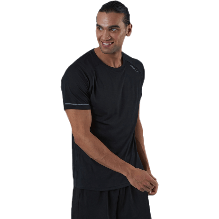 XVENT G2 S/S Tee-M Svart/Silver