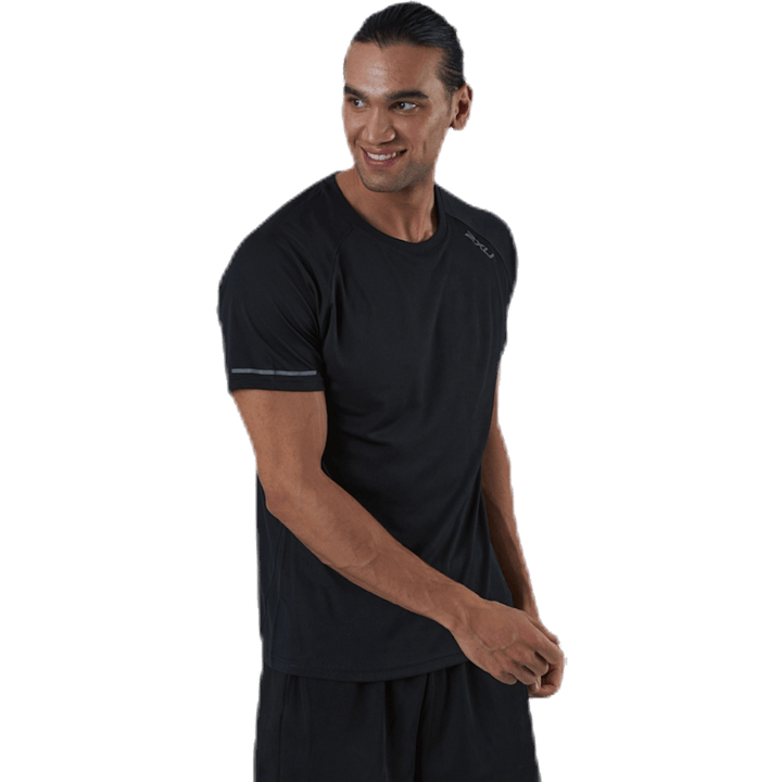 XVENT G2 S/S Tee-M Svart/Silver