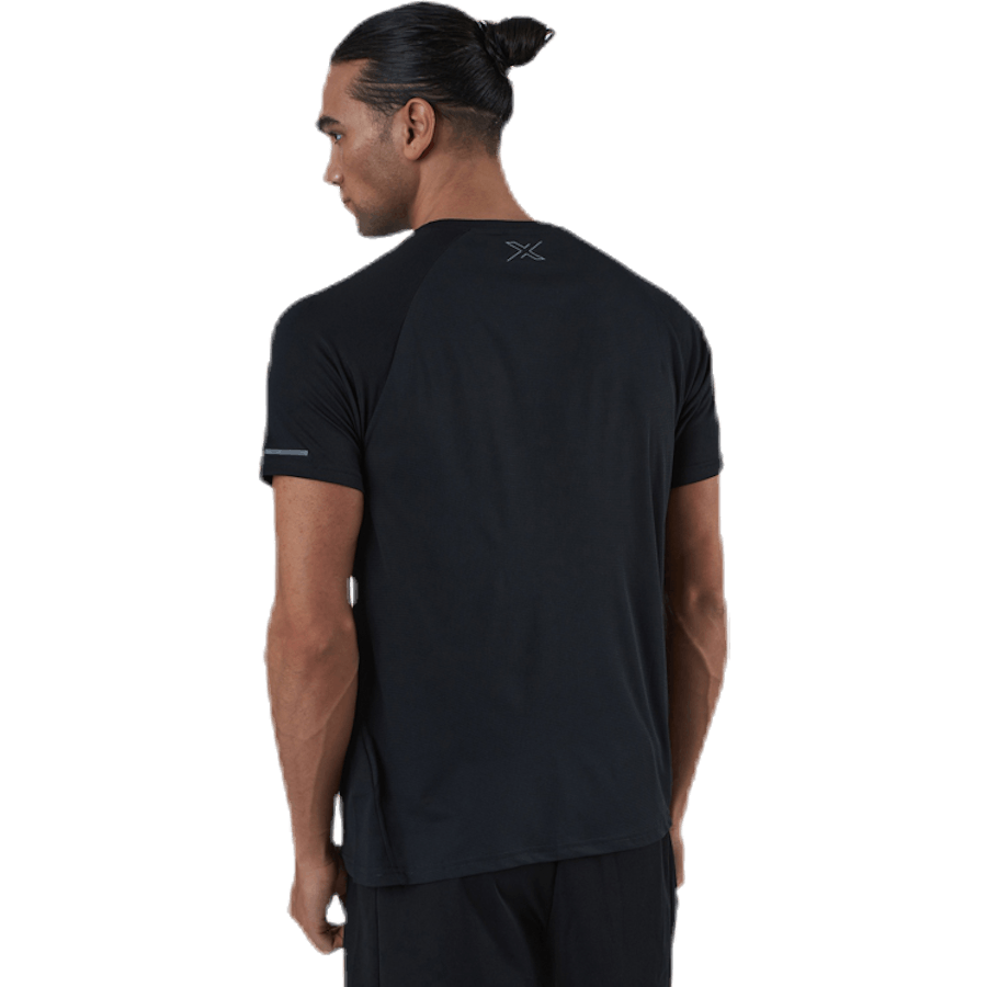 XVENT G2 S/S Tee-M Svart/Silver