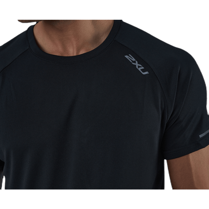 XVENT G2 S/S Tee-M Svart/Silver