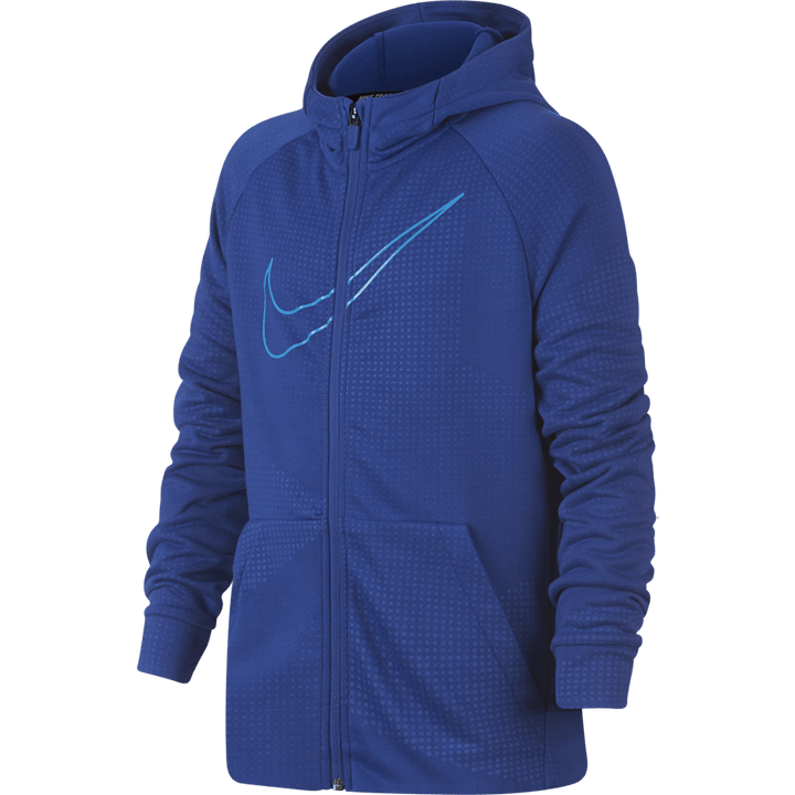 Kids Hoodie Fz Emb Leg Game  Hero