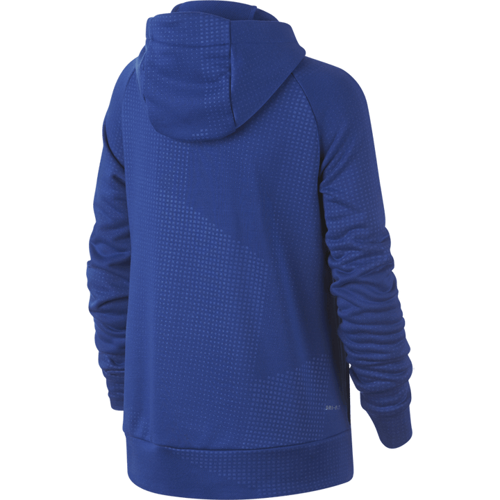 Kids Hoodie Fz Emb Leg Game  Hero