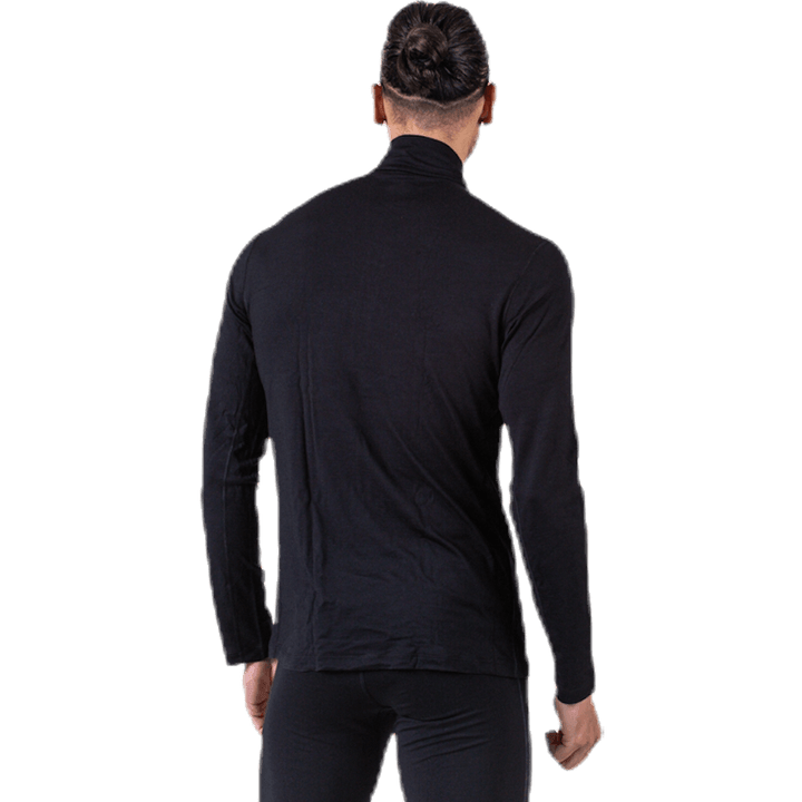 200 Oasis LS Half Zip Black