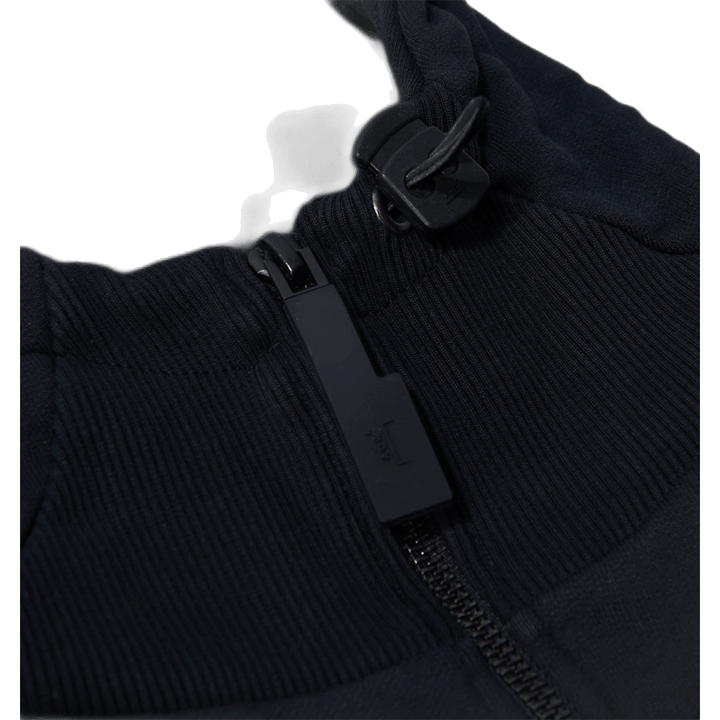 Sweat à capuche Curve noir