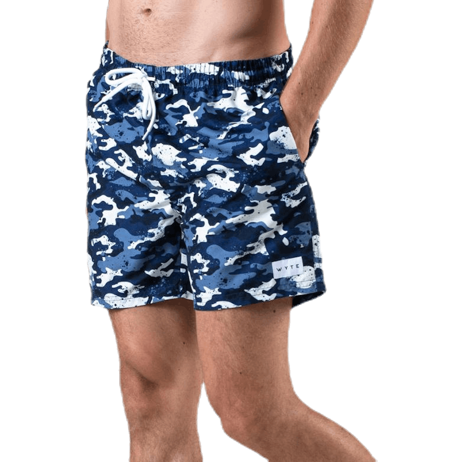 Maillot de bain Louie bleu/à motifs