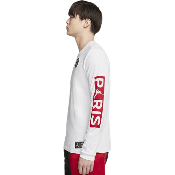 Jordan X PSG Longsleeve Tee University Hyper Cobalt