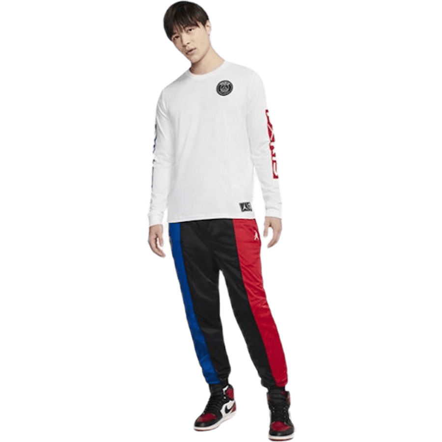 Jordan X PSG Longsleeve Tee University Hyper Cobalt