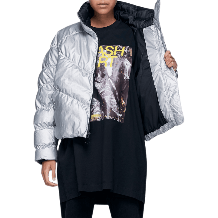 W Syn Fill Shine Jacket Gray