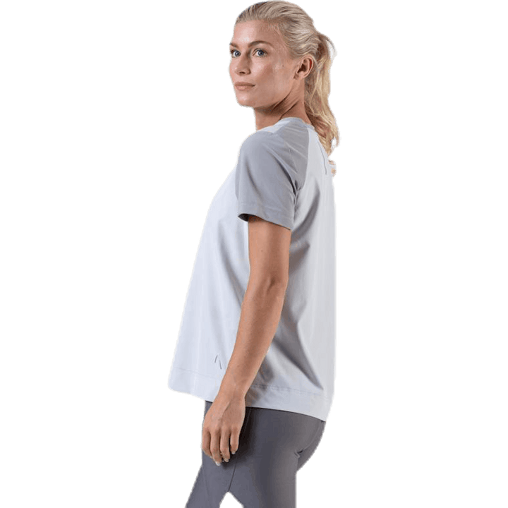 T-shirt Feather Limited gris