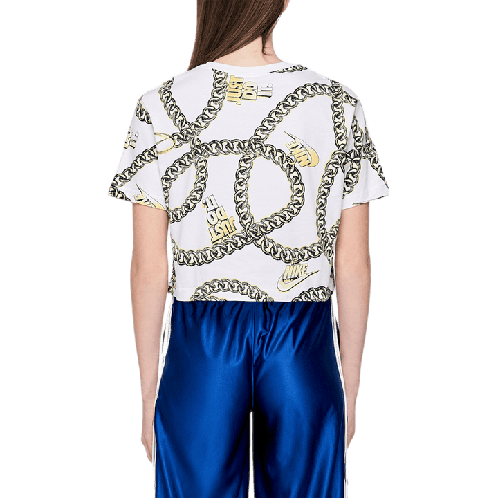 W Cropped T-shirt White