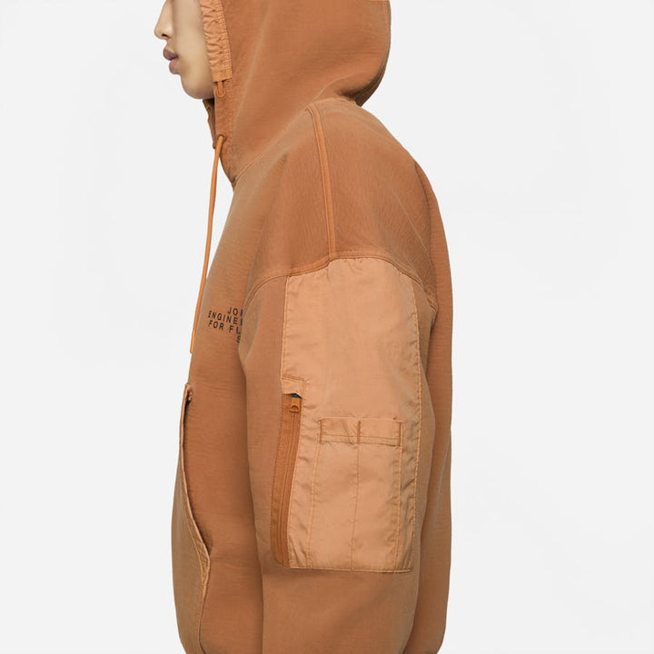 M J 23eng Washed Flc Po Hoody Monarch