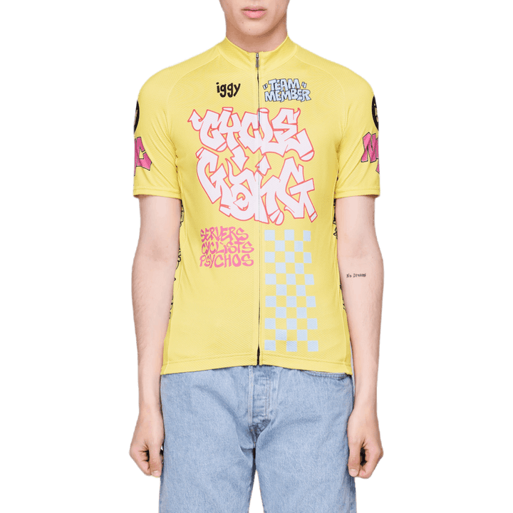 Cycle Gang Jersey Yellow