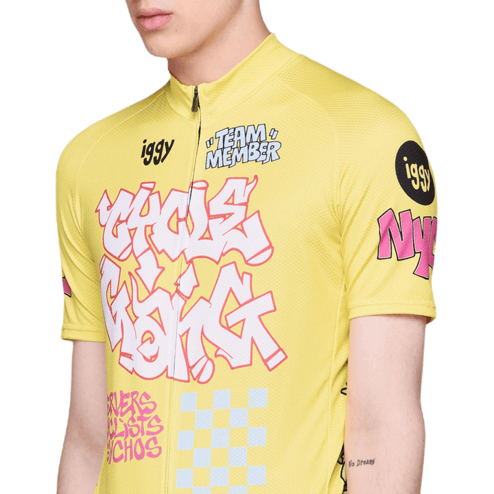 Cycle Gang Jersey Yellow