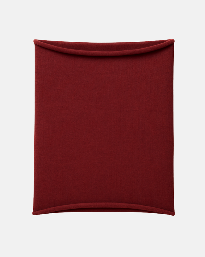 Cashmere Neckwarmer Cherry