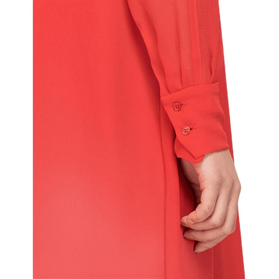 Fließendes Kleid Rot