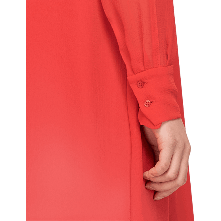 Fließendes Kleid Rot