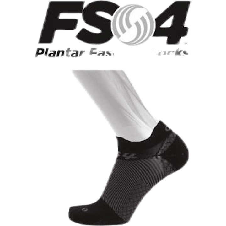 FS4 Plantar Fasciitis Socks NS Grey