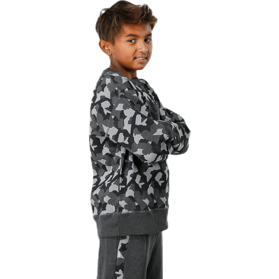 Junior Trevor girocollo a fantasia/Grigio