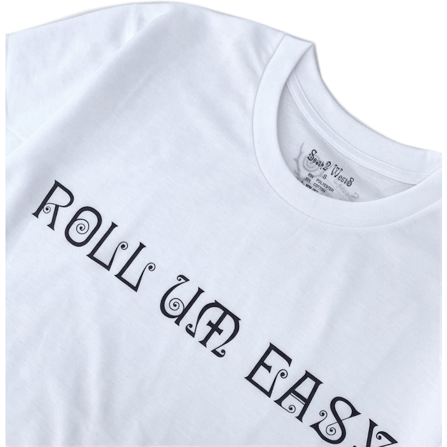 S/s Crew Neck Tee - Pe/c Jerse White