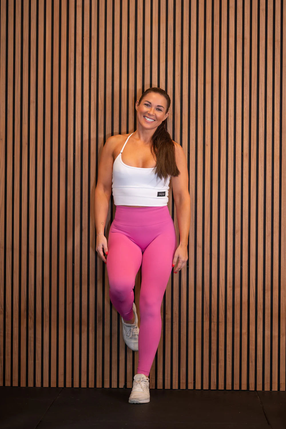 Seamless Booster Tights Pink L