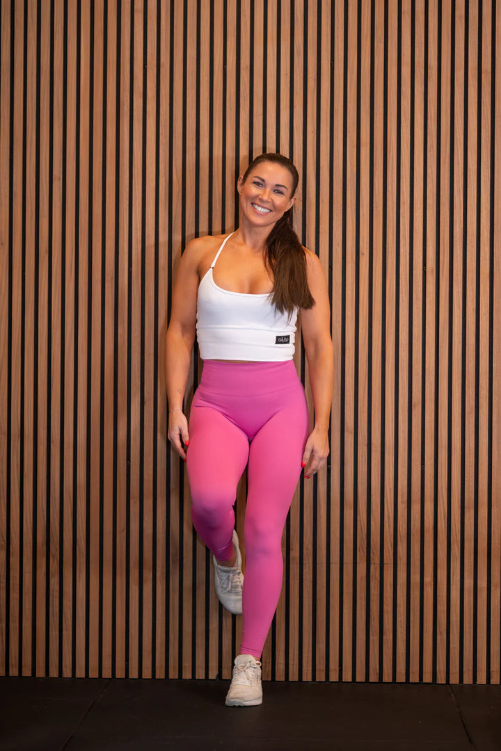Seamless Booster Tights Pink L