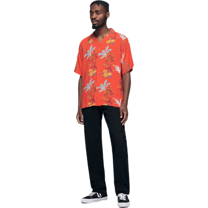 Hawaiin Floral Shirt Red