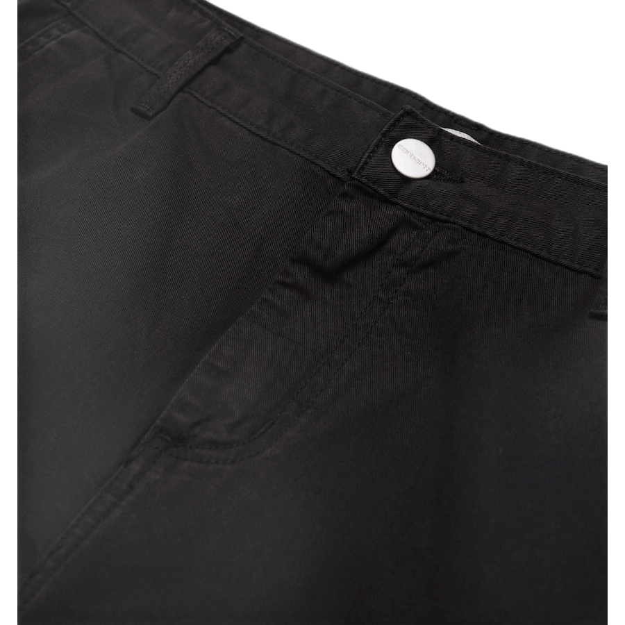 W Pierce Pant Straight Black