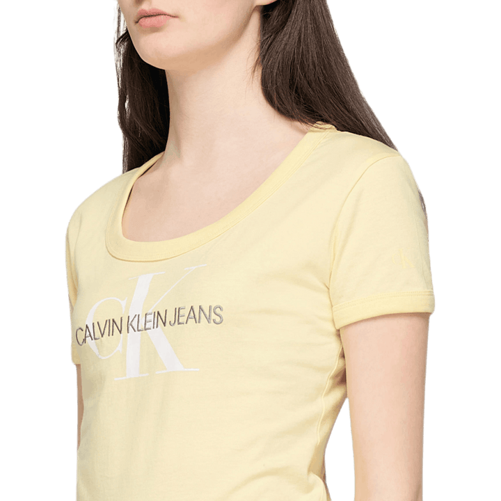 Vegetable Dye Monogram Baby Te Yellow