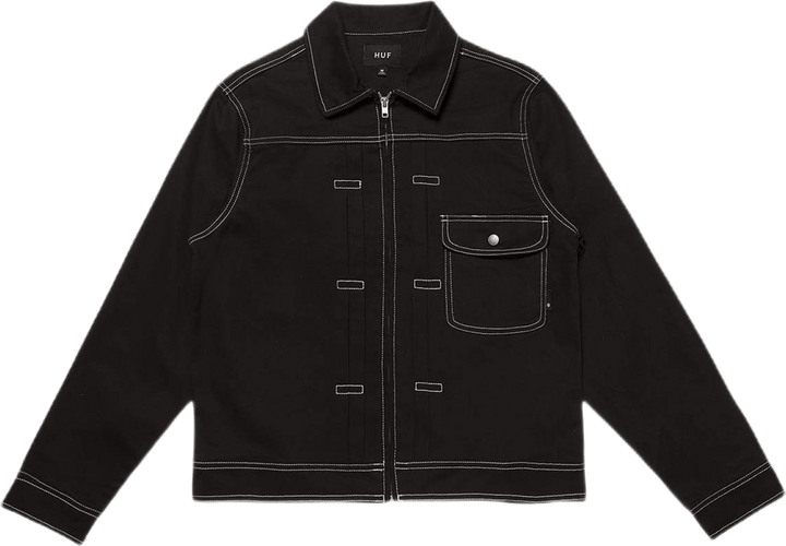 Lincoln Trucker Jacket Black