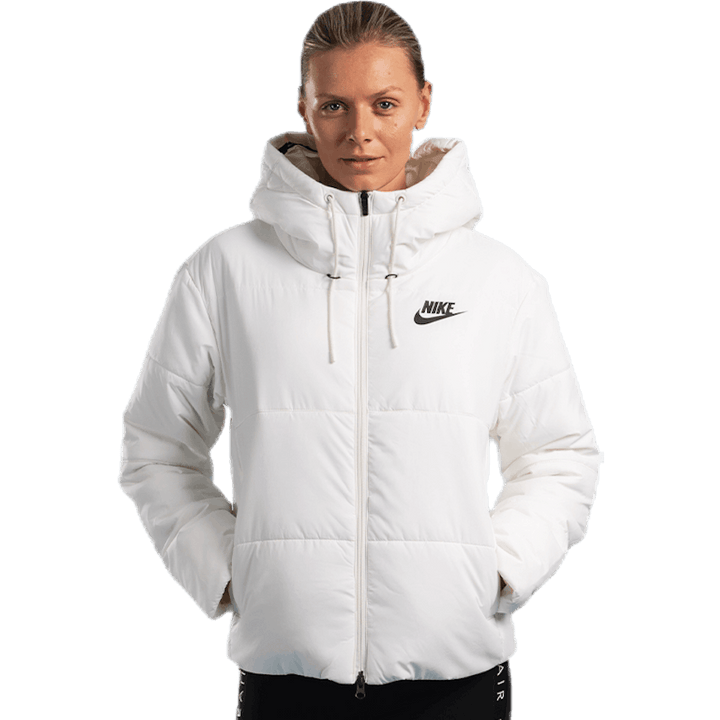 Nsw Padded Hood Jacket White