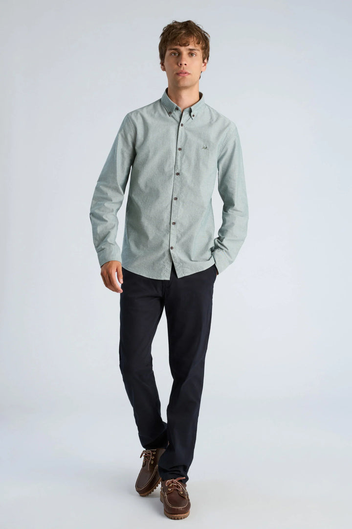 Oxford Shirt L/s Green