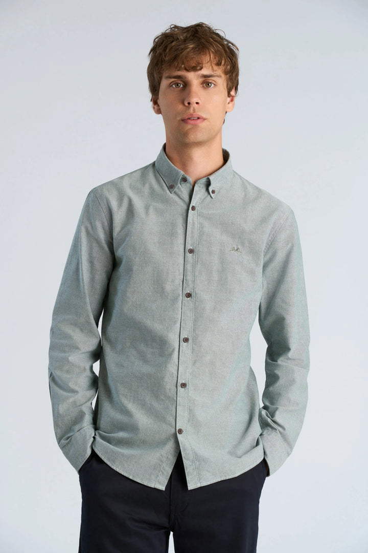 Oxford Shirt L/s Green