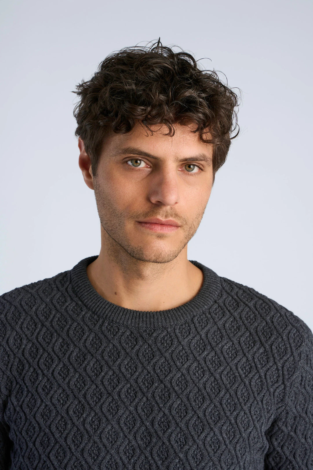 Recycle Knit Jumper Grey
