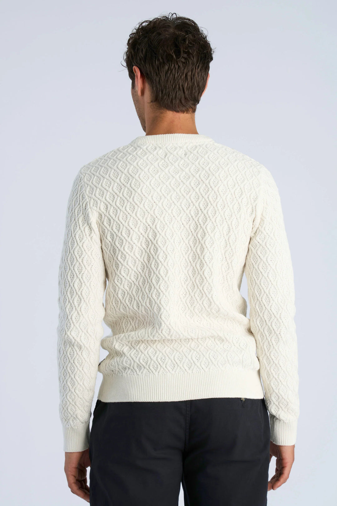 Recycle Knit Jumper White